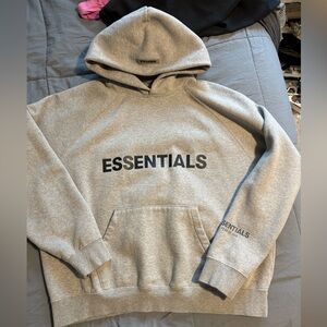Fear of God Essentials Heather Gray Sweatshirt